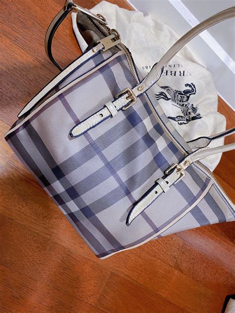 burberry smoked check saddle stitch tote bag|Burberry Limited.